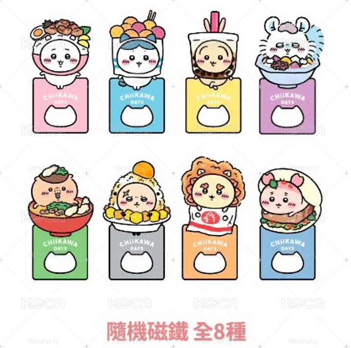 吉伊卡哇臺北特展〈隨機〉磁鐵