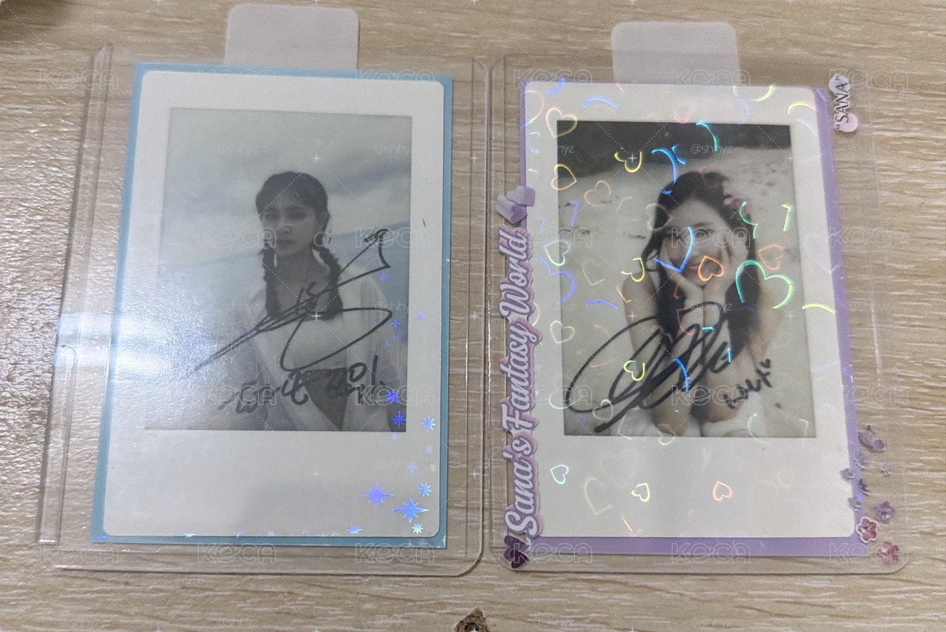 twice 花絮卡 sana tzuyu 小卡