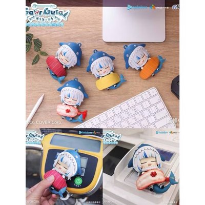 聯名 Hololive Gawr Gura 蝦蝦壽司小被被造型一卡通