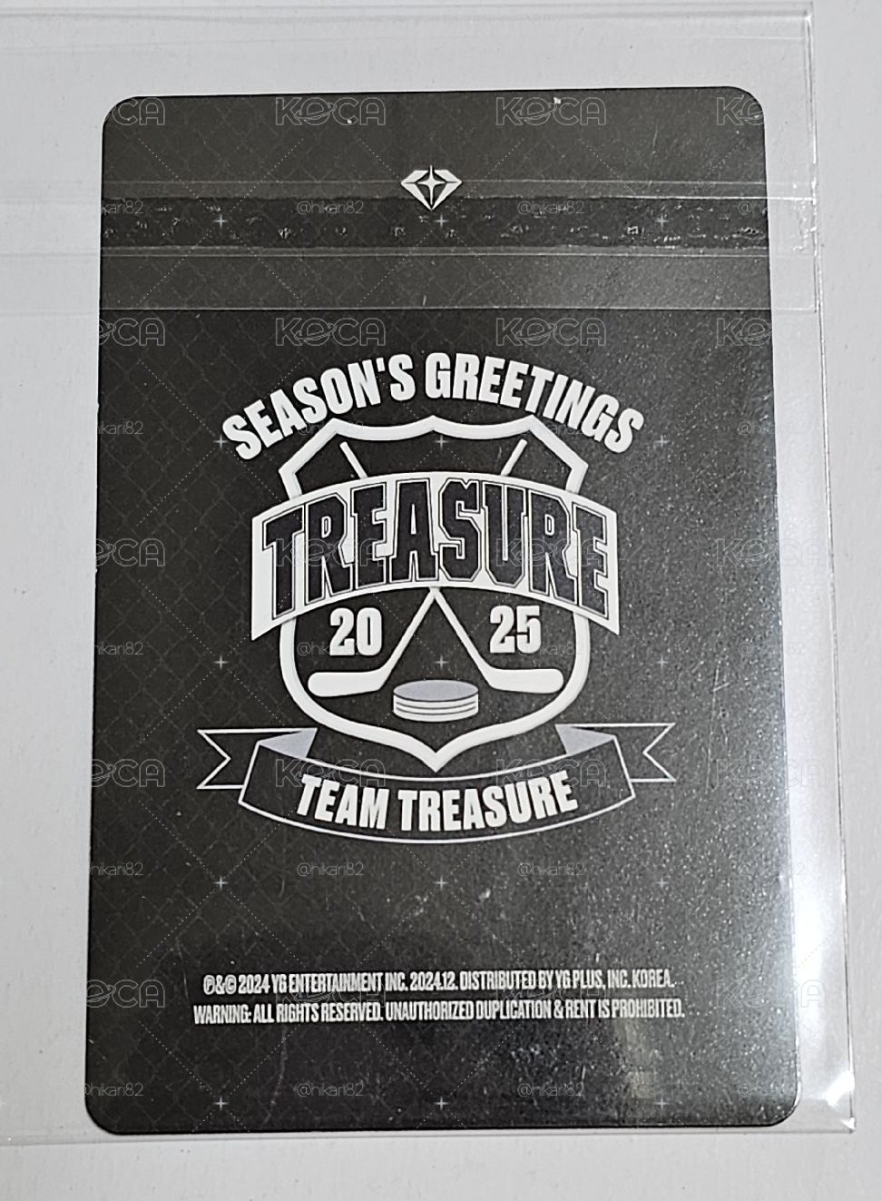 TREASURE 2025 SEASON’S GREETINGS ASAHI 