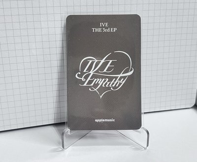 IVE EMPATHY am 2.0 簽售卡 