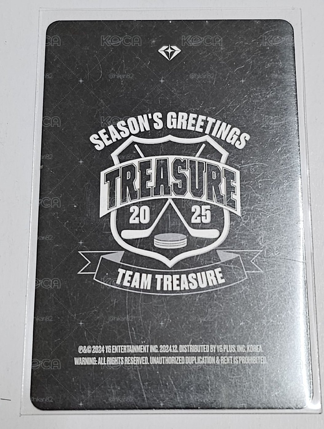 TREASURE 2025 SEASON’S GREETINGS ASAHI 