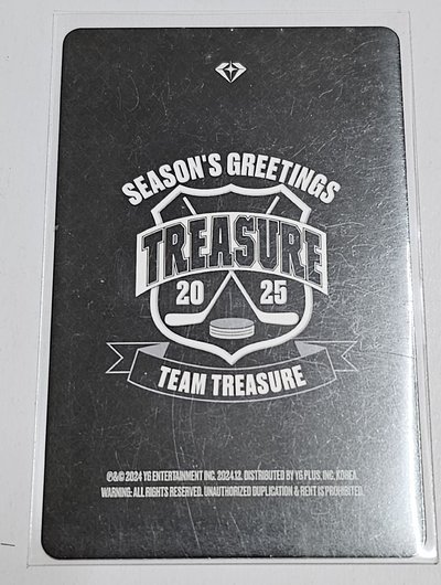 TREASURE 2025 SEASON’S GREETINGS ASAHI 