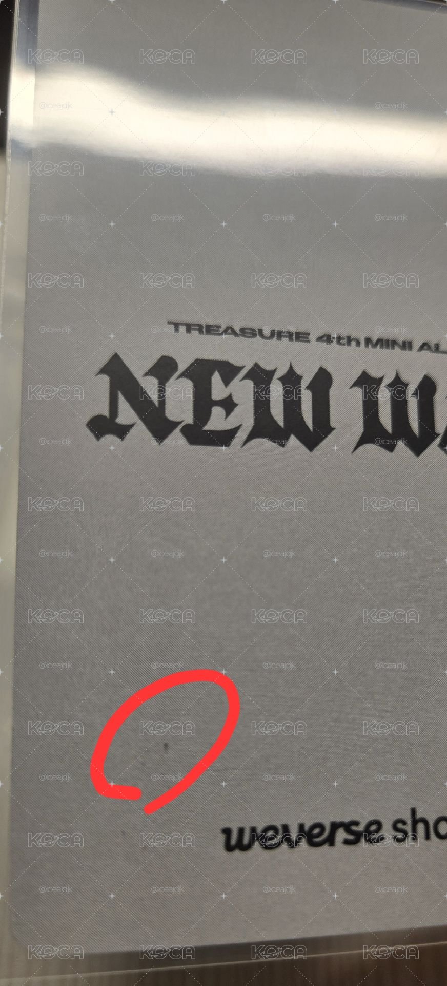 treasure was 特典卡