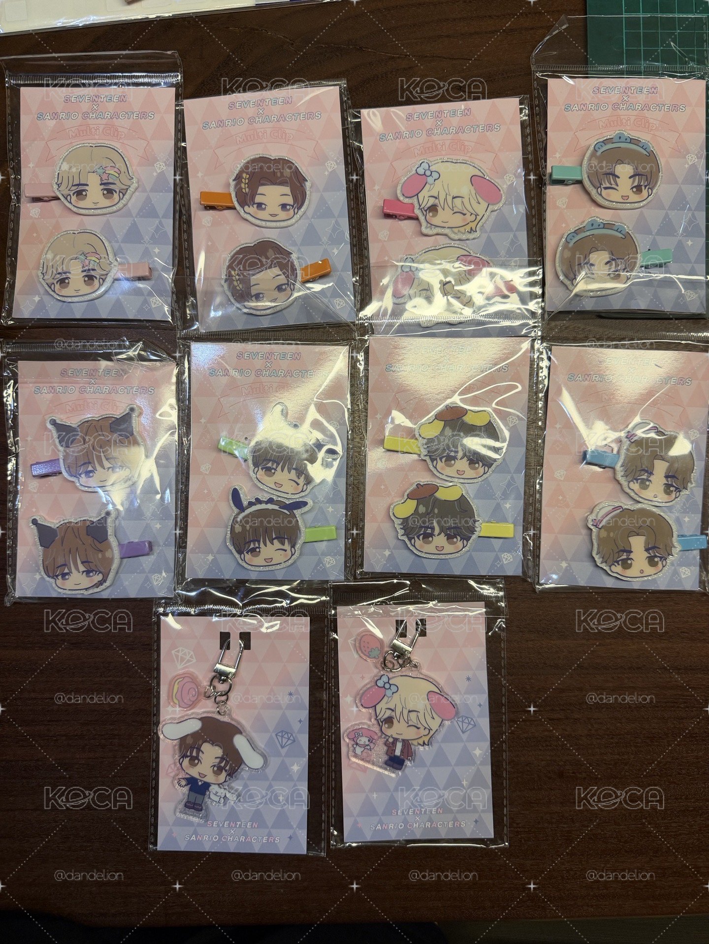 SANRIO X SVT 第一彈 周邊