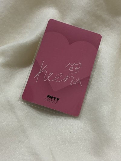 Keena Cupid 專輯小卡
