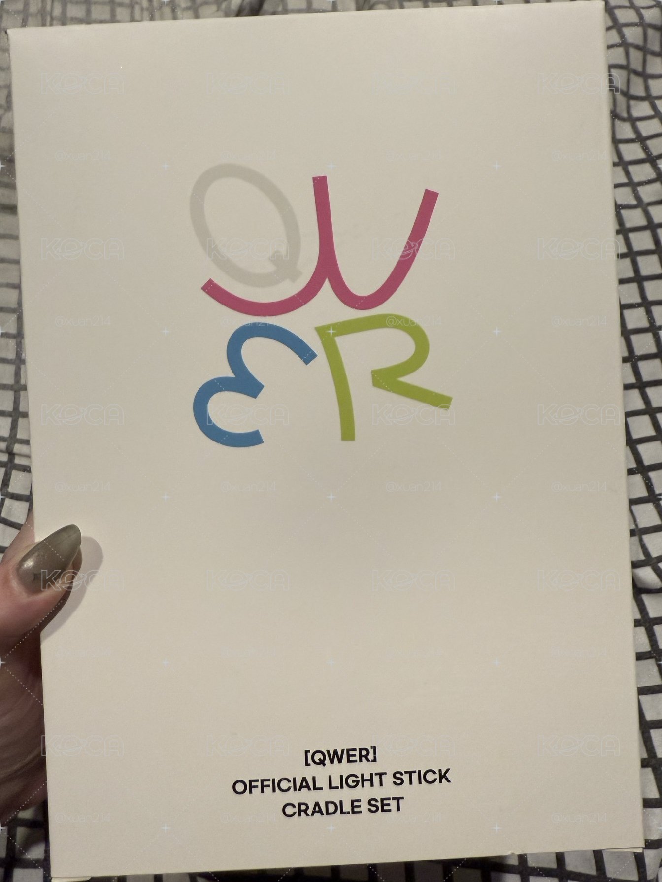 qwer手燈+底座