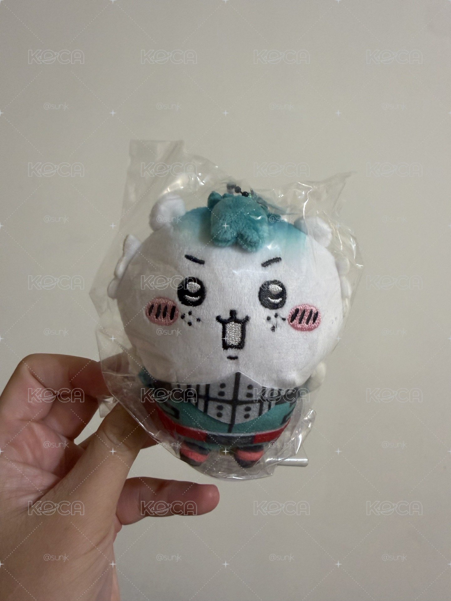 吉伊卡哇 我英聯名 綠谷吉伊 原牌袋