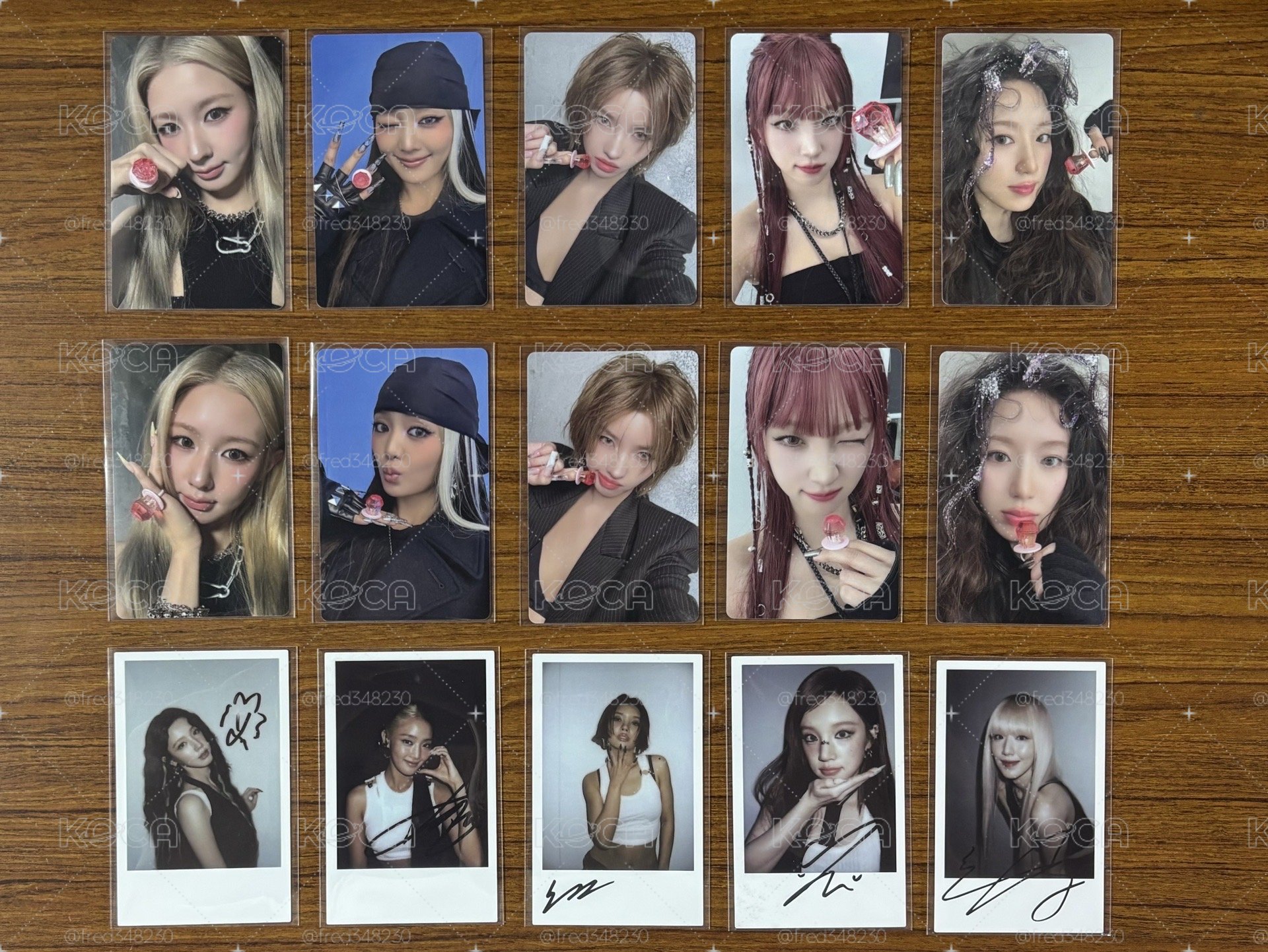 i-dle WVS特典 小卡