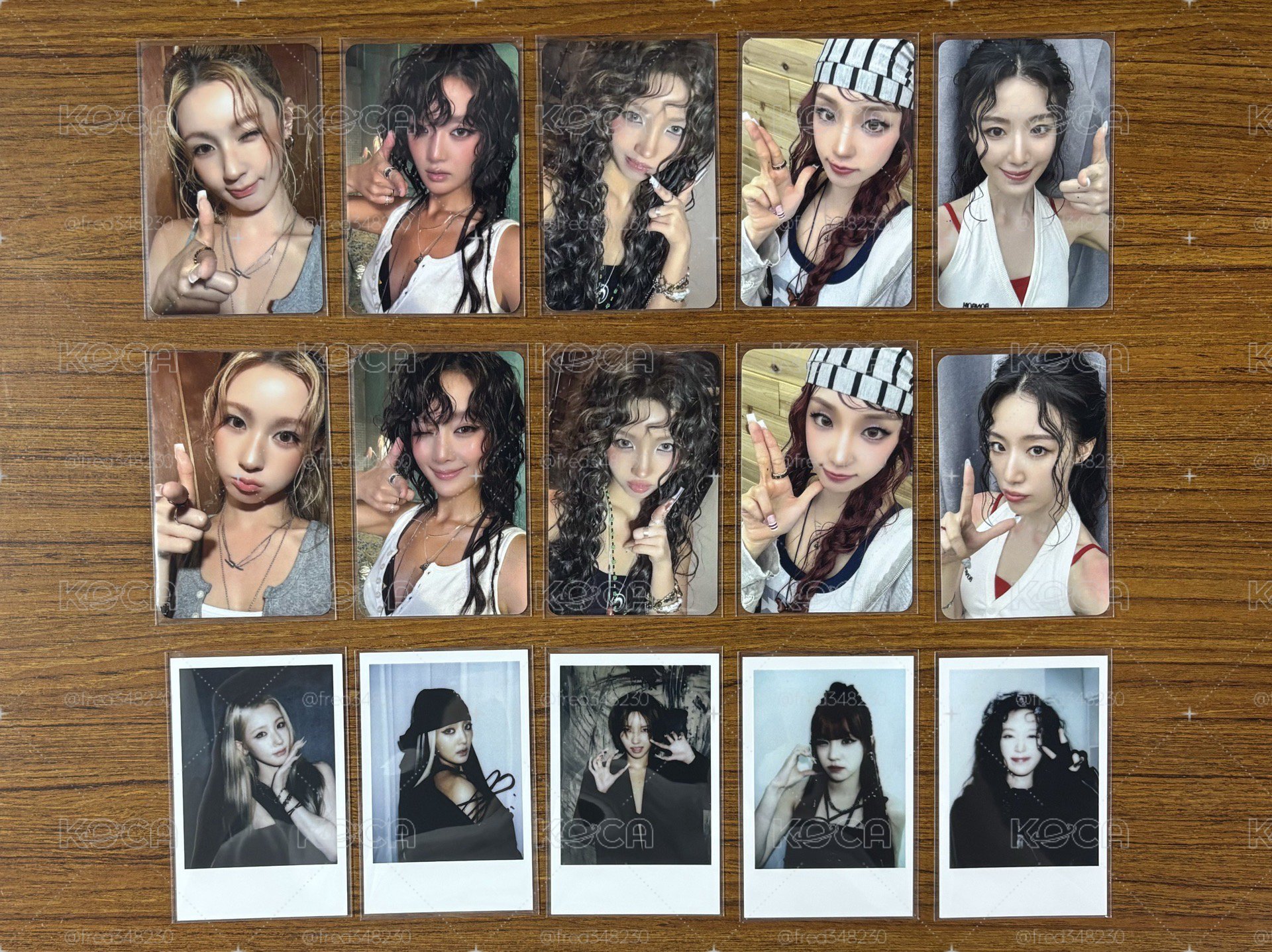 i-dle BR特典 小卡