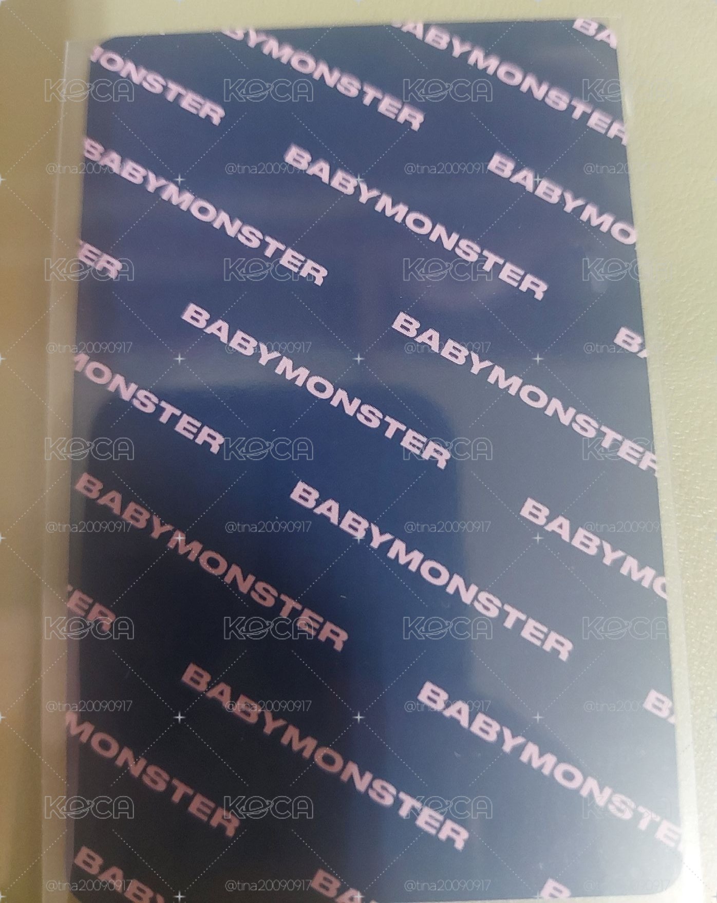 babymonster 雅賢小卡和雙人卡