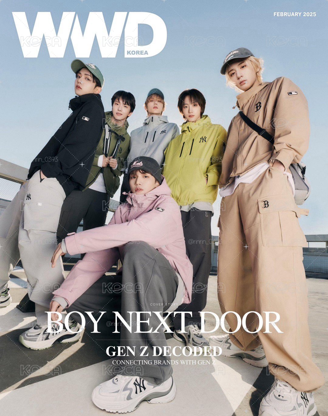 BOYNEXTDOOR WWD雜誌
