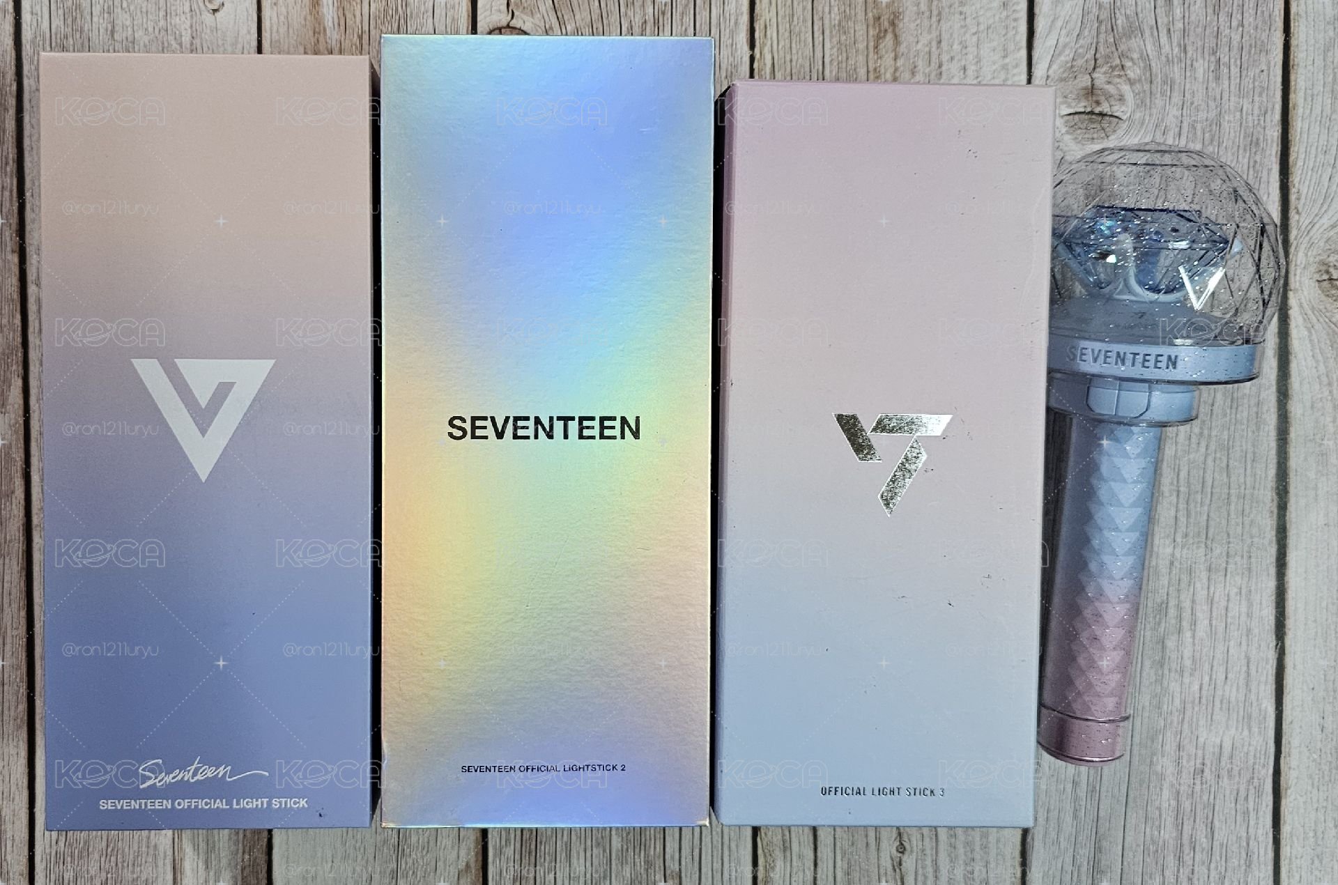 二手 SEVENTEEN 歷代手燈 合售