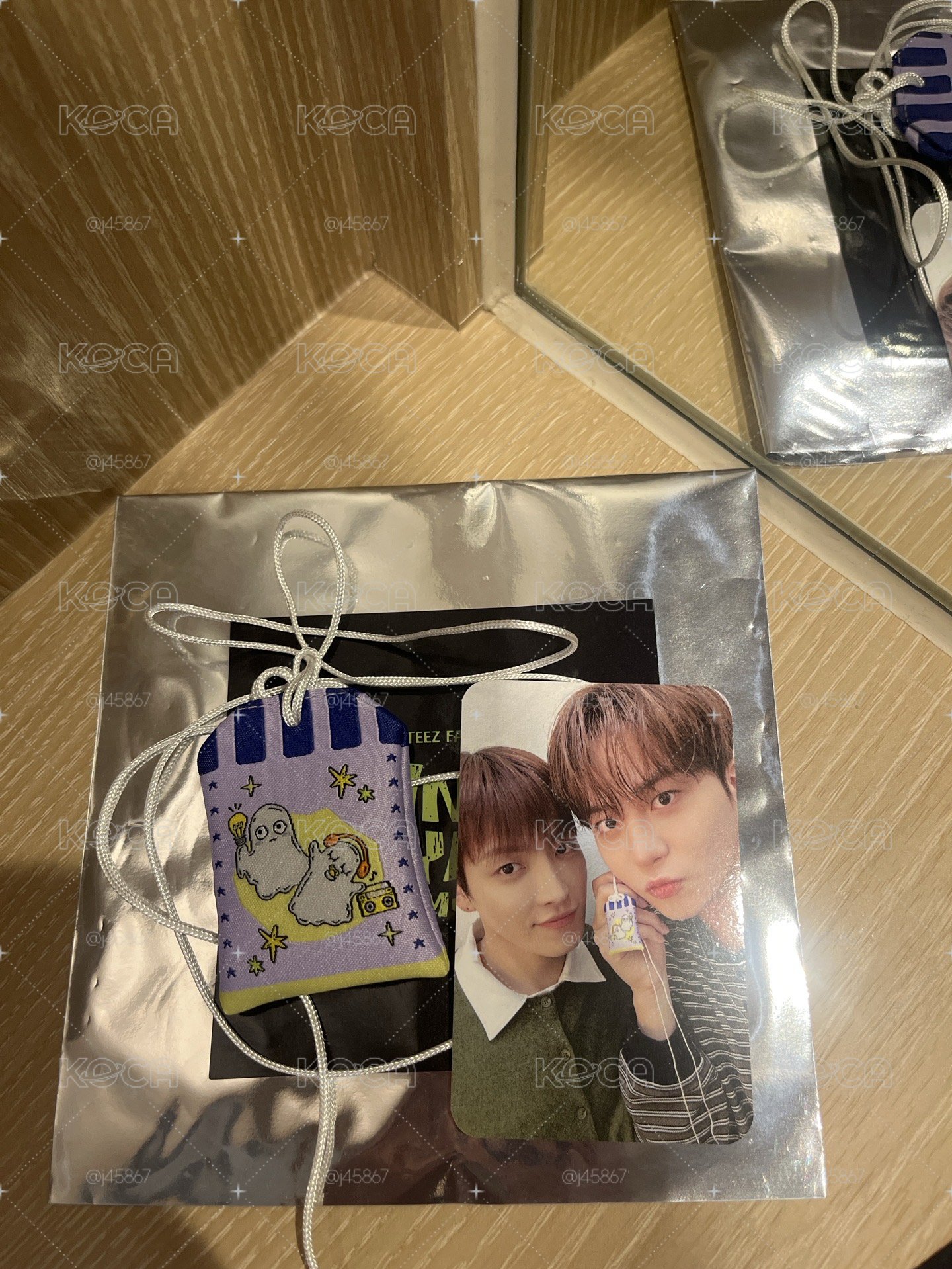 ATEEZ2026飯咪御守+弘中小熊雙人卡