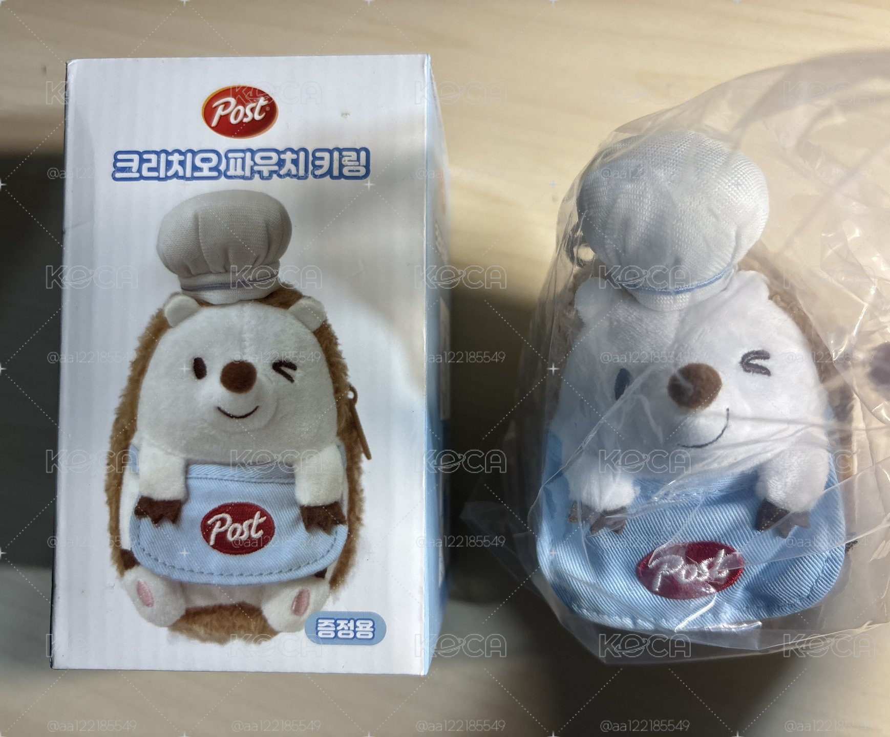 海嫄代言麥片 二代刺蝟娃娃