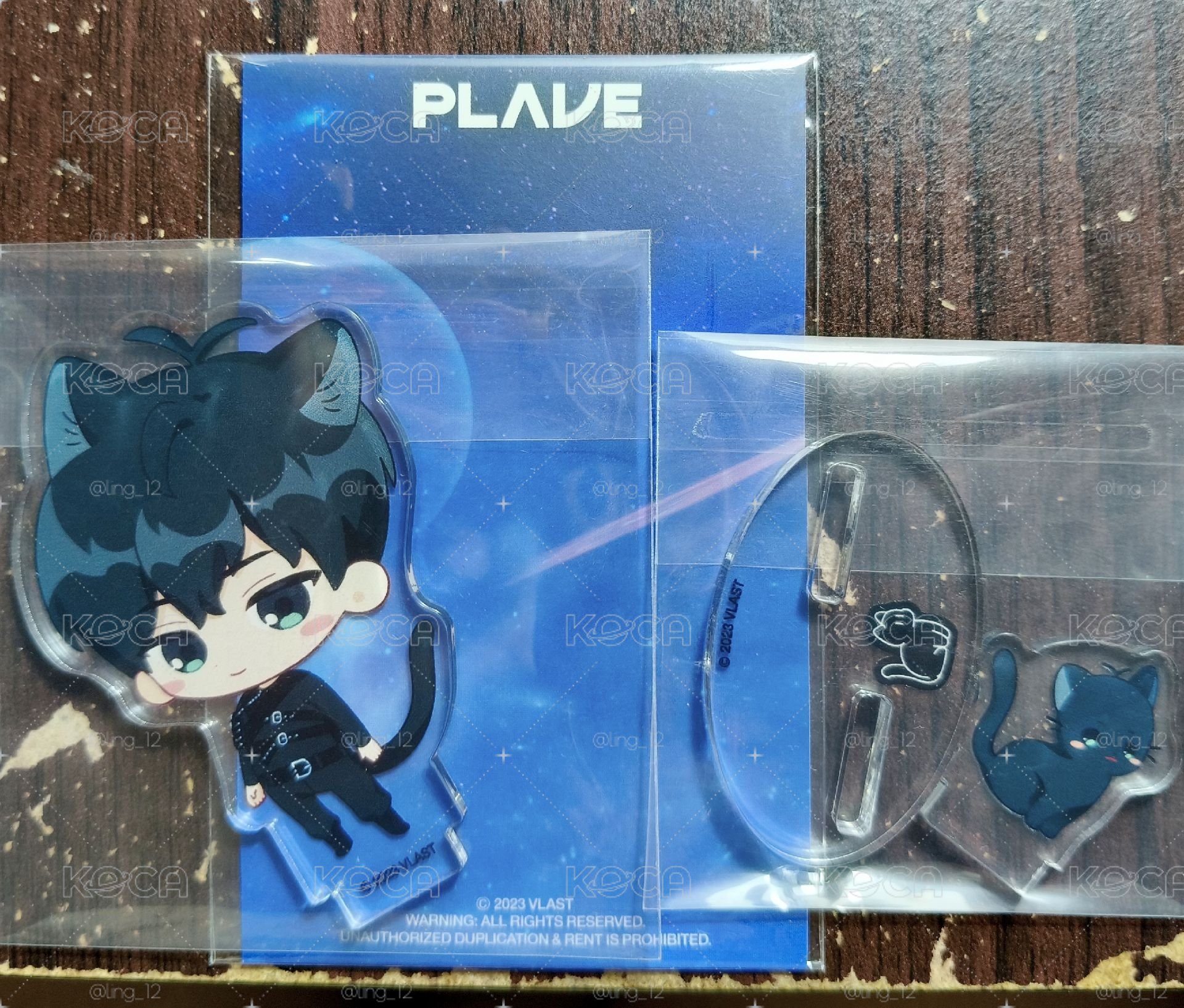 PLAVE| HAMIN ANIPLUS 立牌 Q版壓克力（已撕膜）