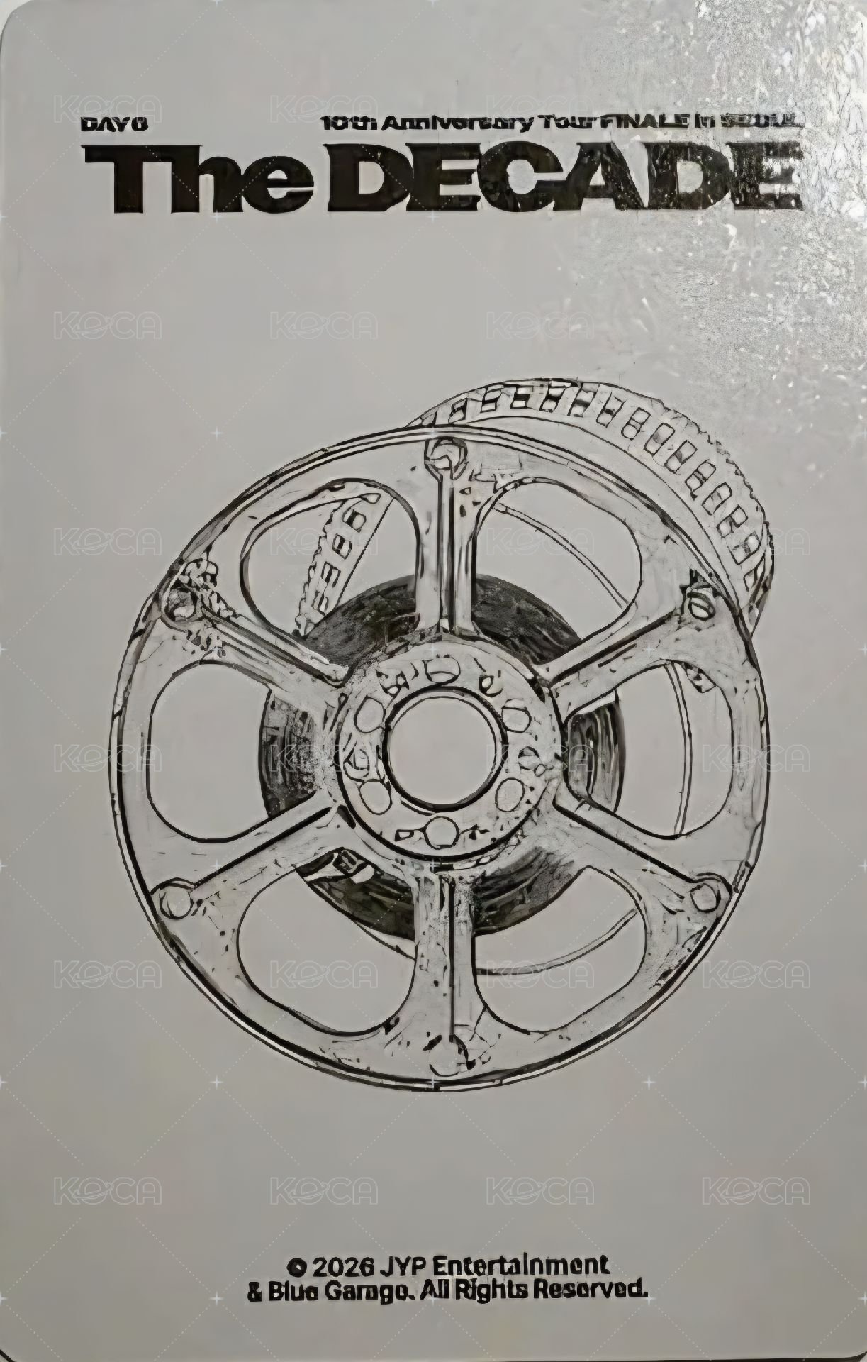 10週年安可場 隨機卡  背面