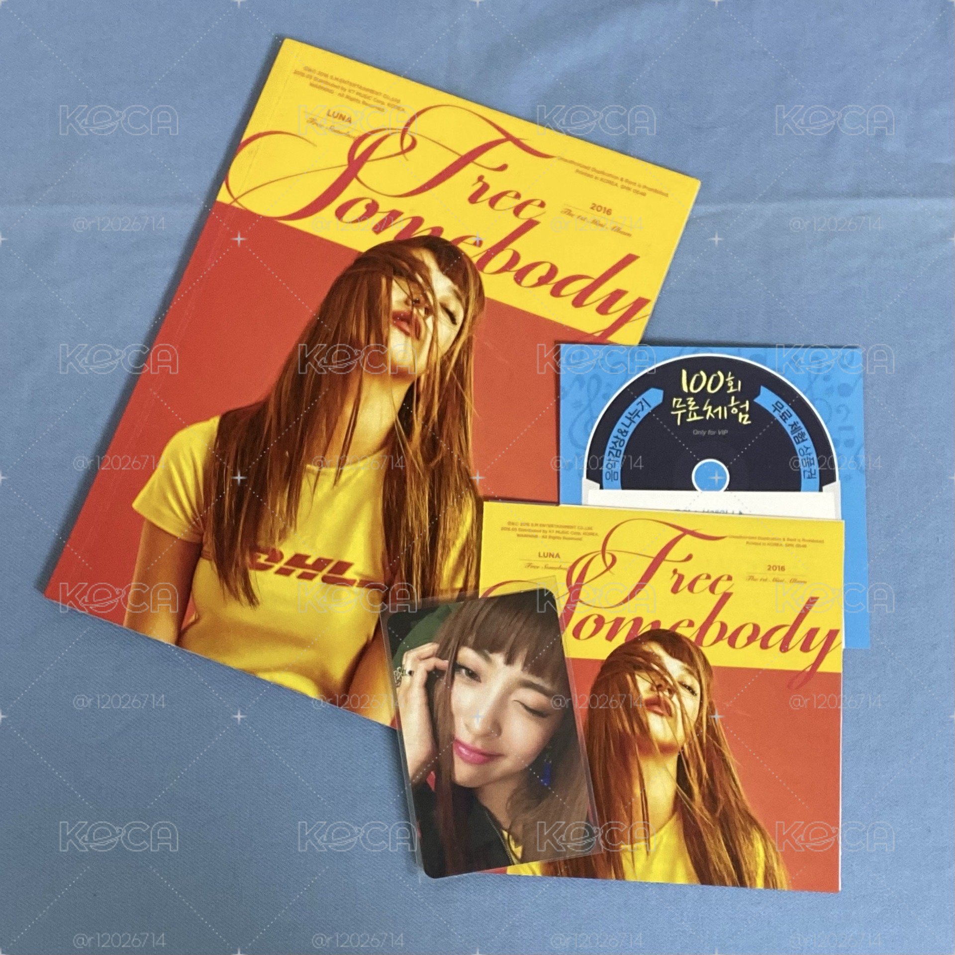 f(x) - Red Light / Luna - Free Somebody（皆有小卡