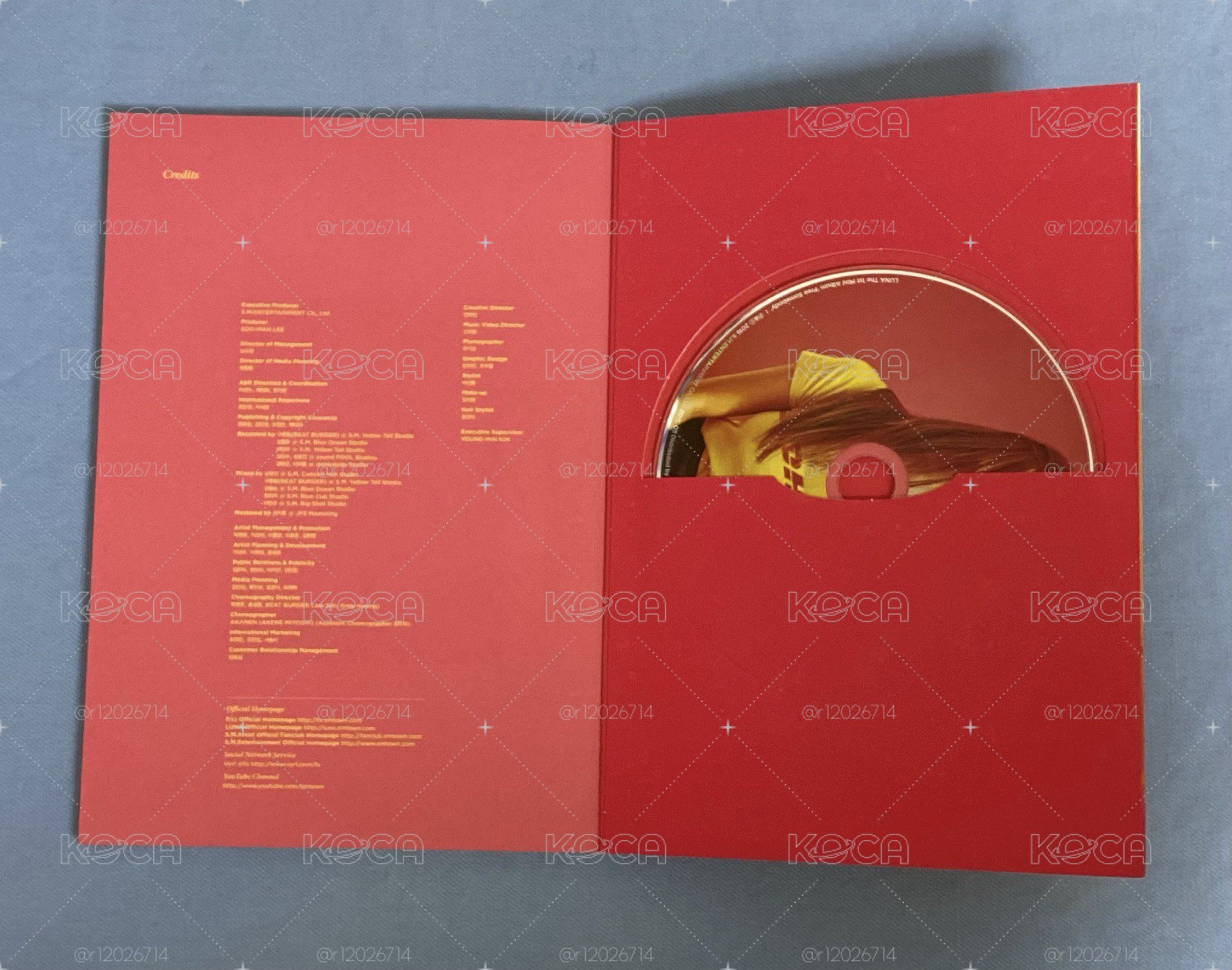 f(x) - Red Light / Luna - Free Somebody（皆有小卡