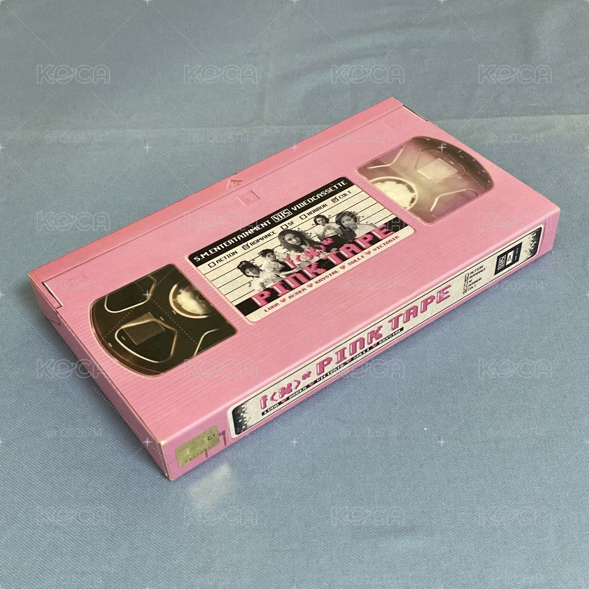 f(x) - Pink Tape & 4 walls (Luna)（皆有小卡）