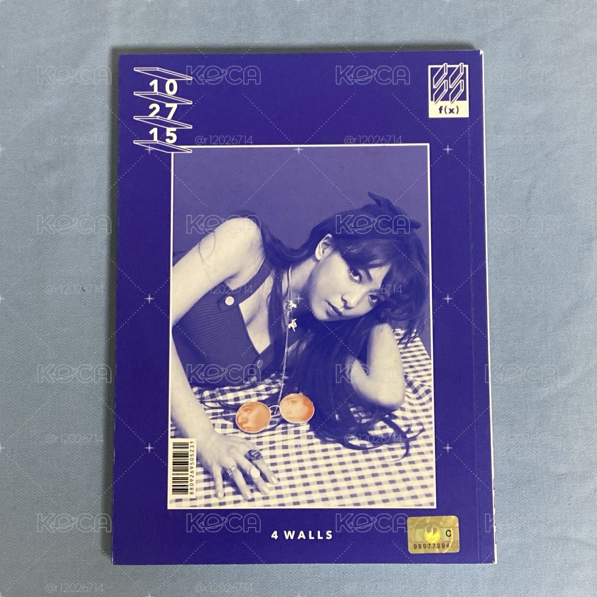 f(x) - Pink Tape & 4 walls (Luna)（皆有小卡）