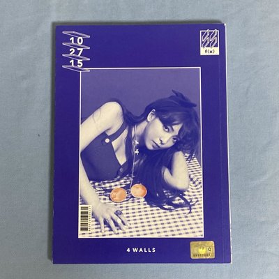 f(x) - Pink Tape & 4 walls (Luna)（皆有小卡）
