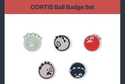 CORTIS Ball Badge Set