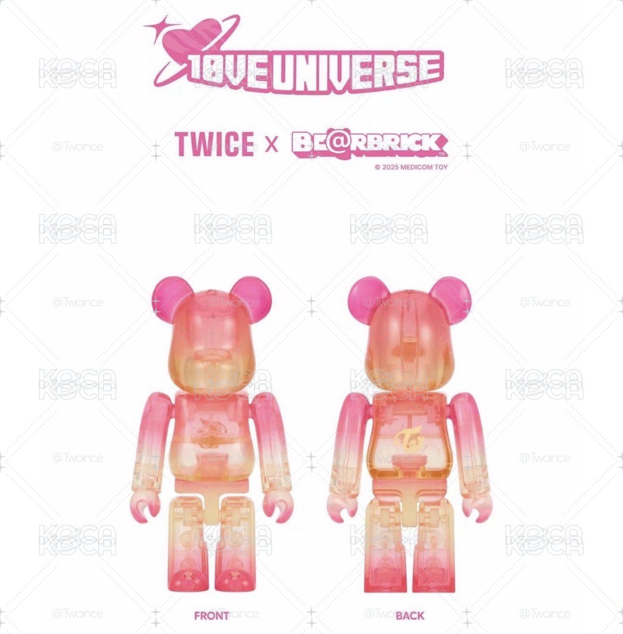 TWICE x 庫柏力克熊（含特典卡）
