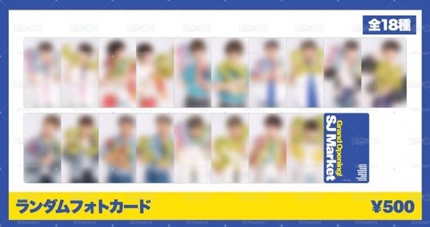 SJ MARKET 日本 盲抽小卡