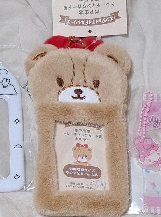 熊熊毛絨卡套