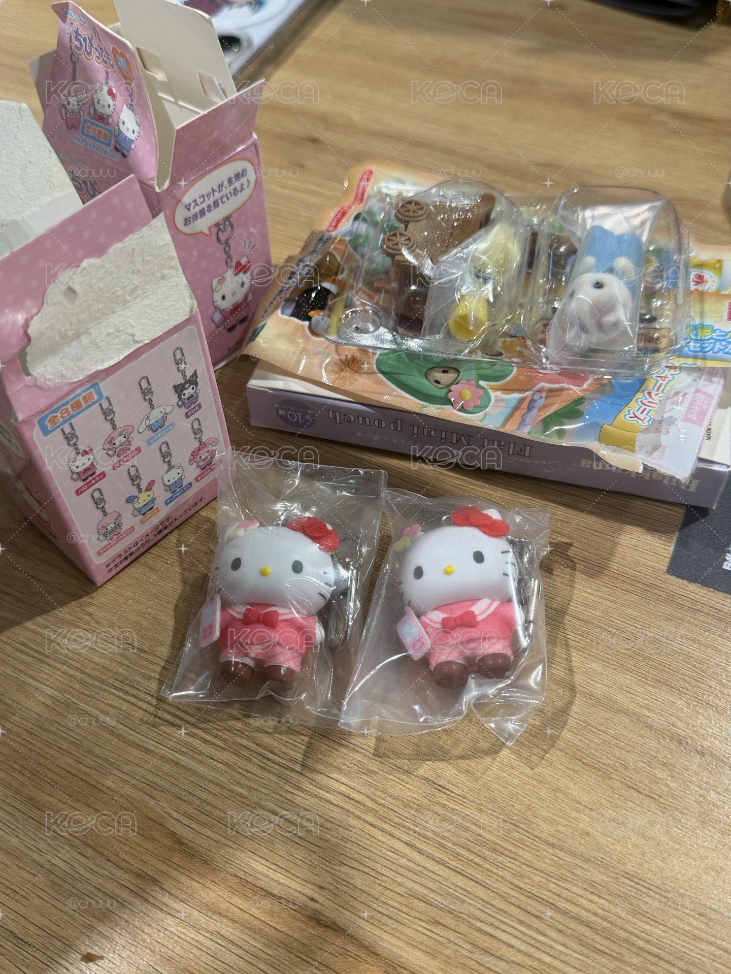三麗鷗制服吊飾盲盒hello kitty款