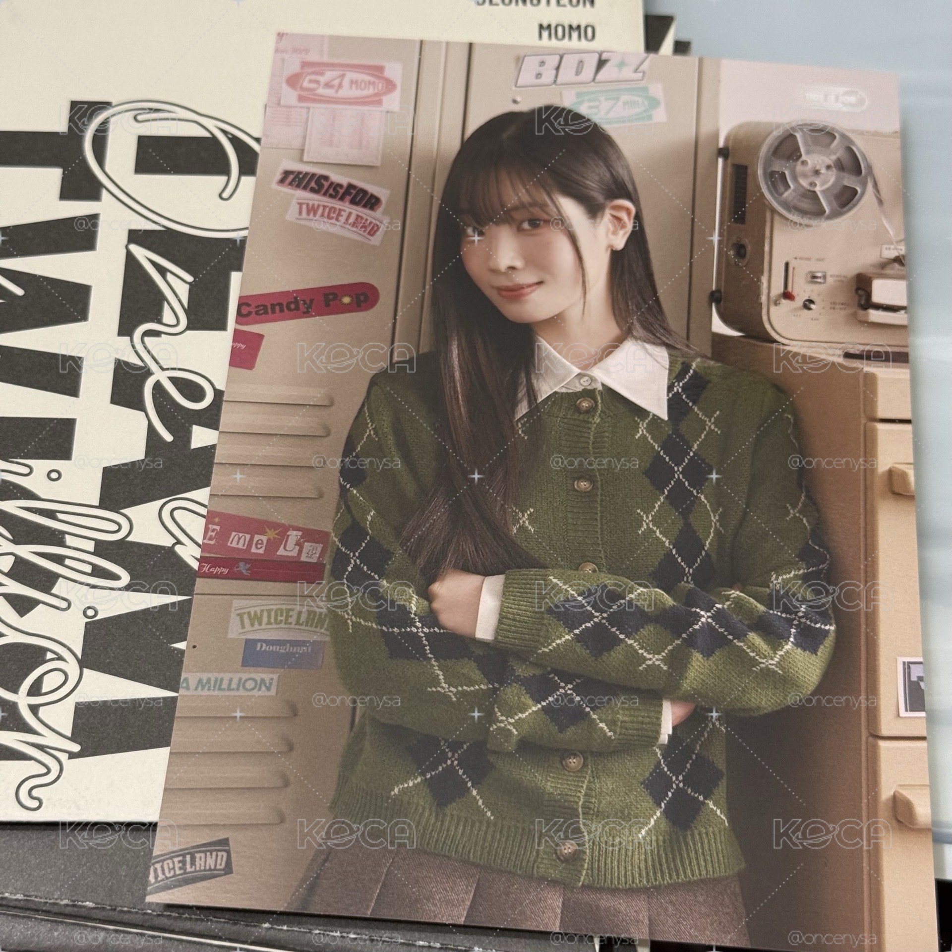 TWICE 新國立 明信片 多賢