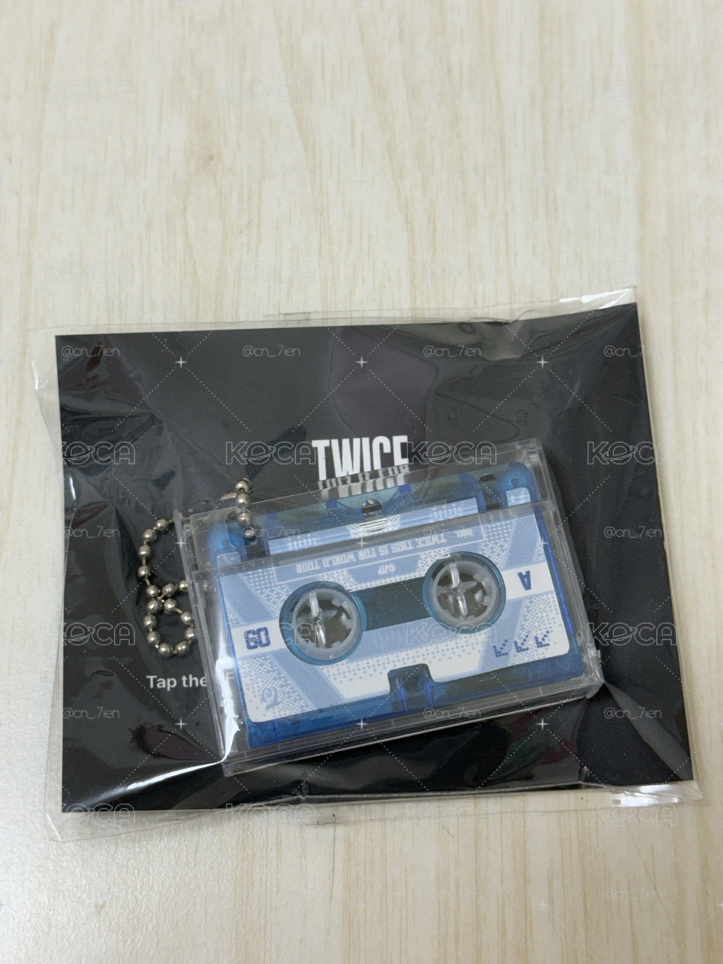 TWICE 六巡演唱會 This is for 周邊 NFC吊飾 鑰匙圈