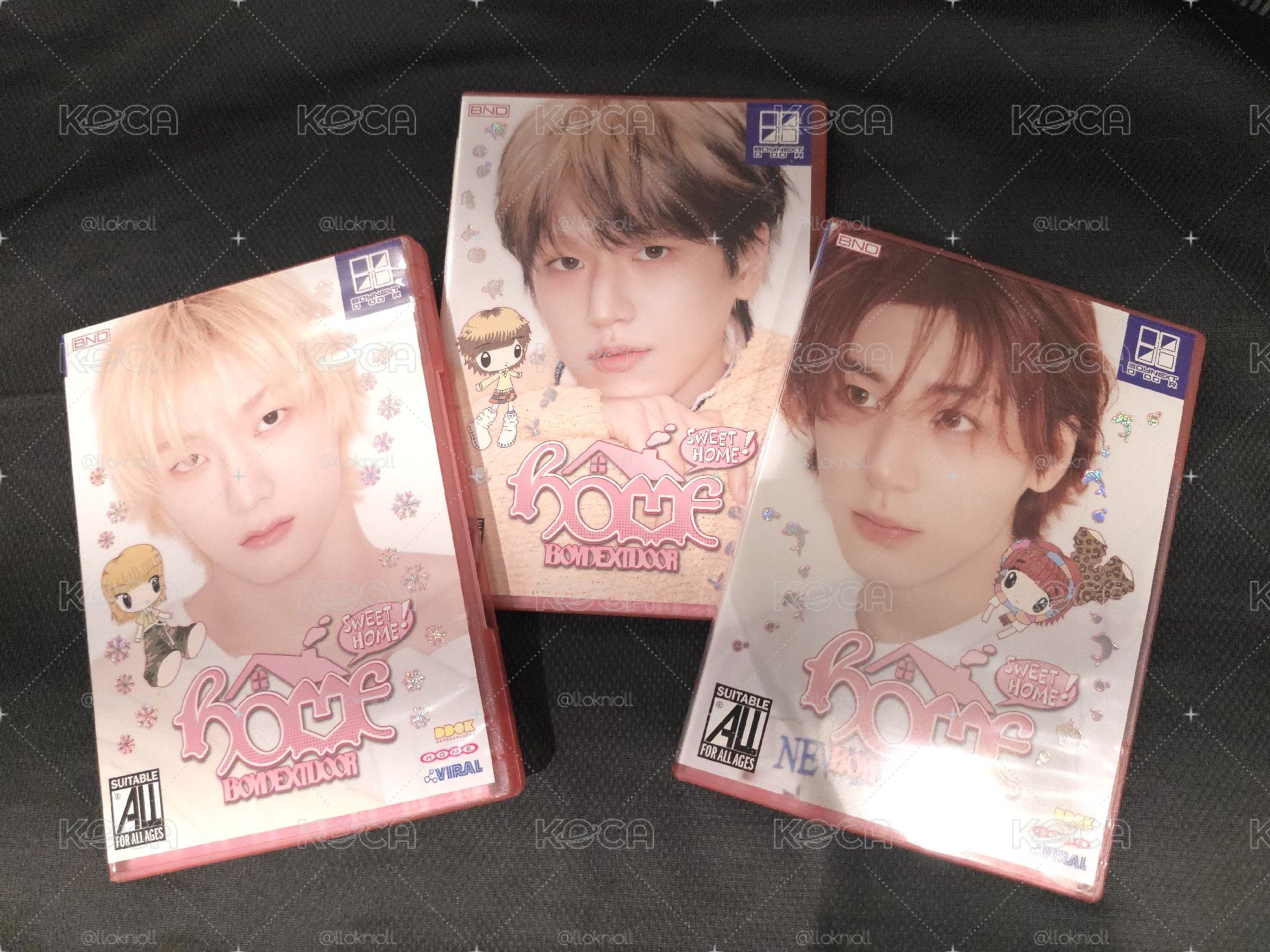 LEEHAN Riwoo Sungho HOME 專輯 單封 SWEET HOME ver. 