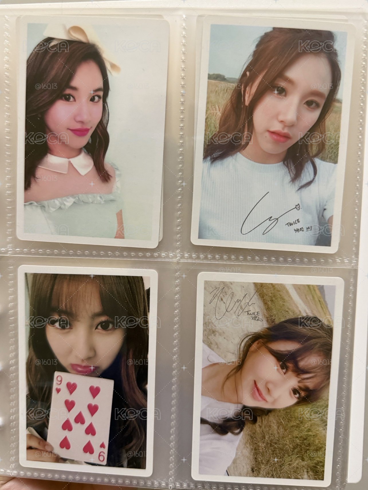 TWICE 早期小卡 預購禮