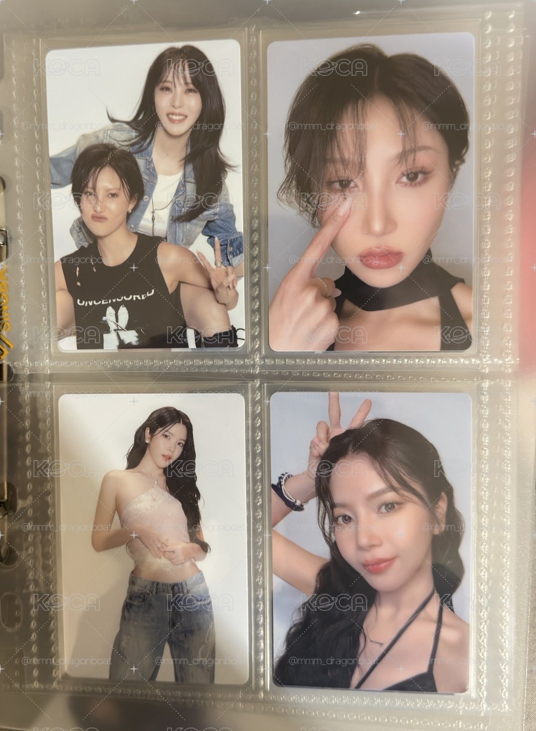 2026 MAMAMOO 4WARD KM快閃店隨機卡包 