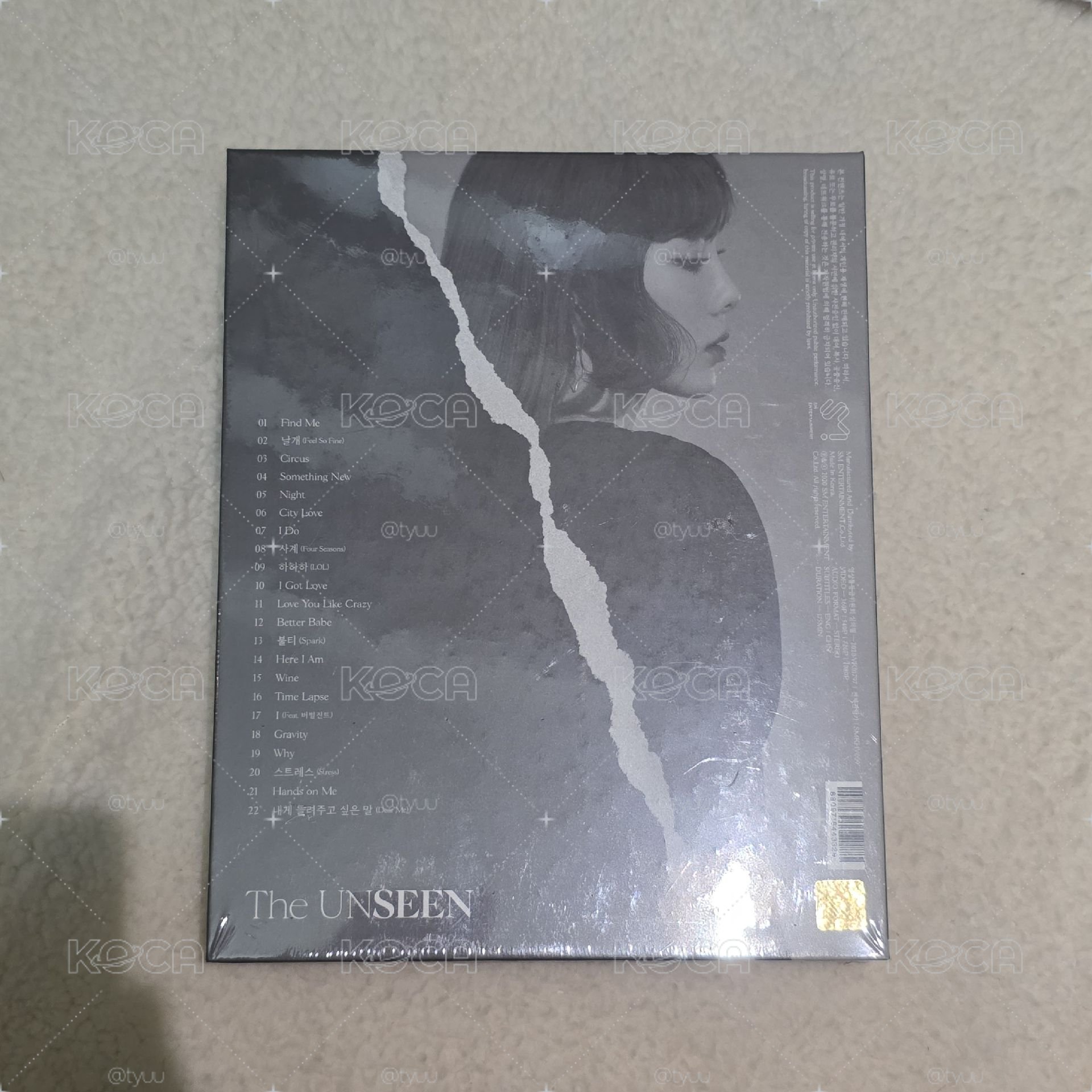 全新未拆 The UNSEEN KIT