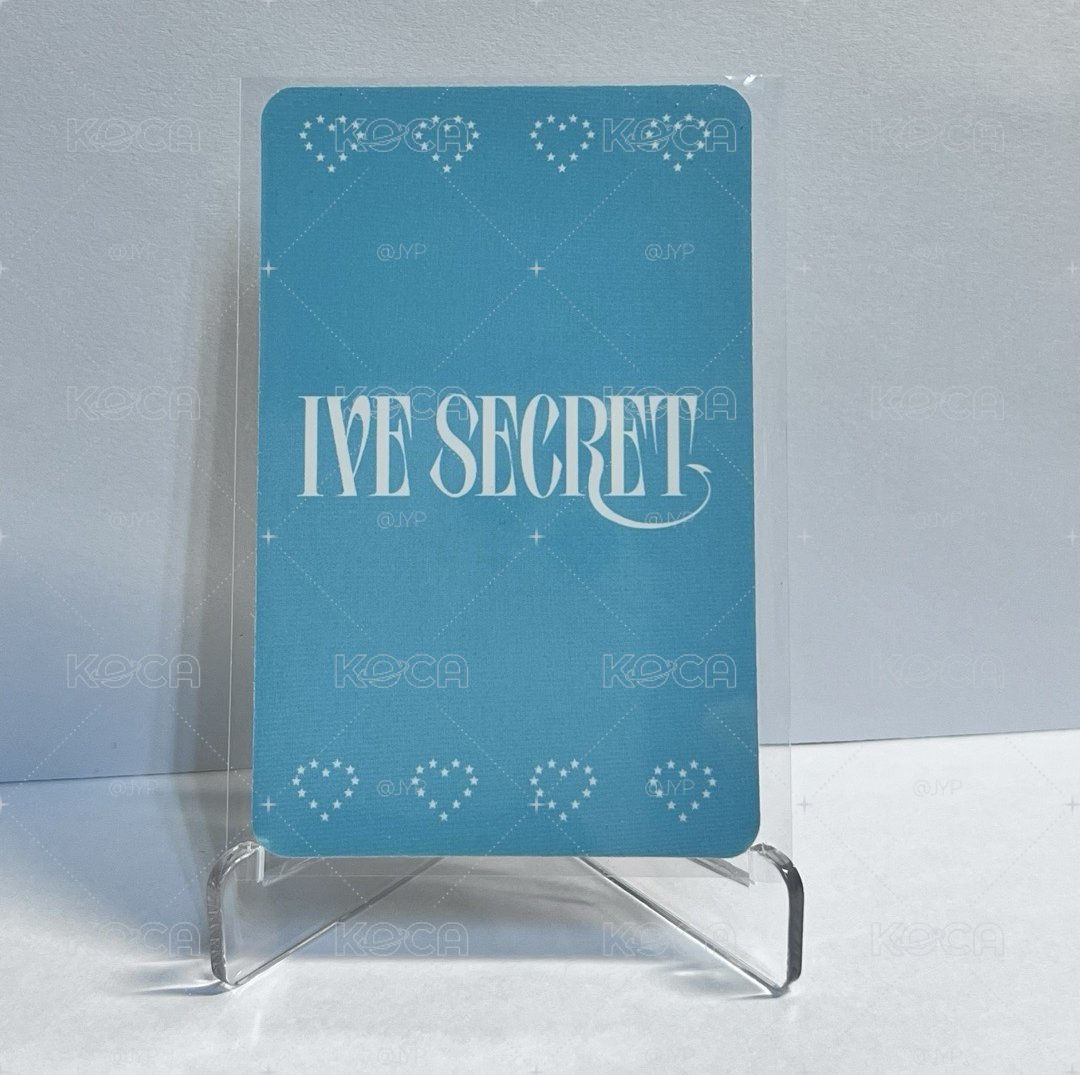 IVE SECRET yeti 幸運卡 
