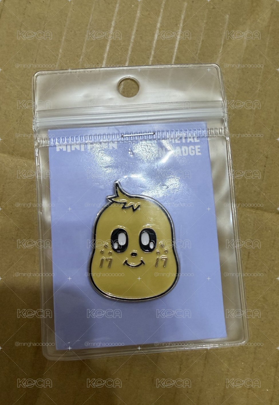 喆/奎 金屬徽章