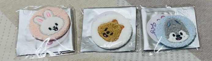 燦旻城豆豆眼徽章