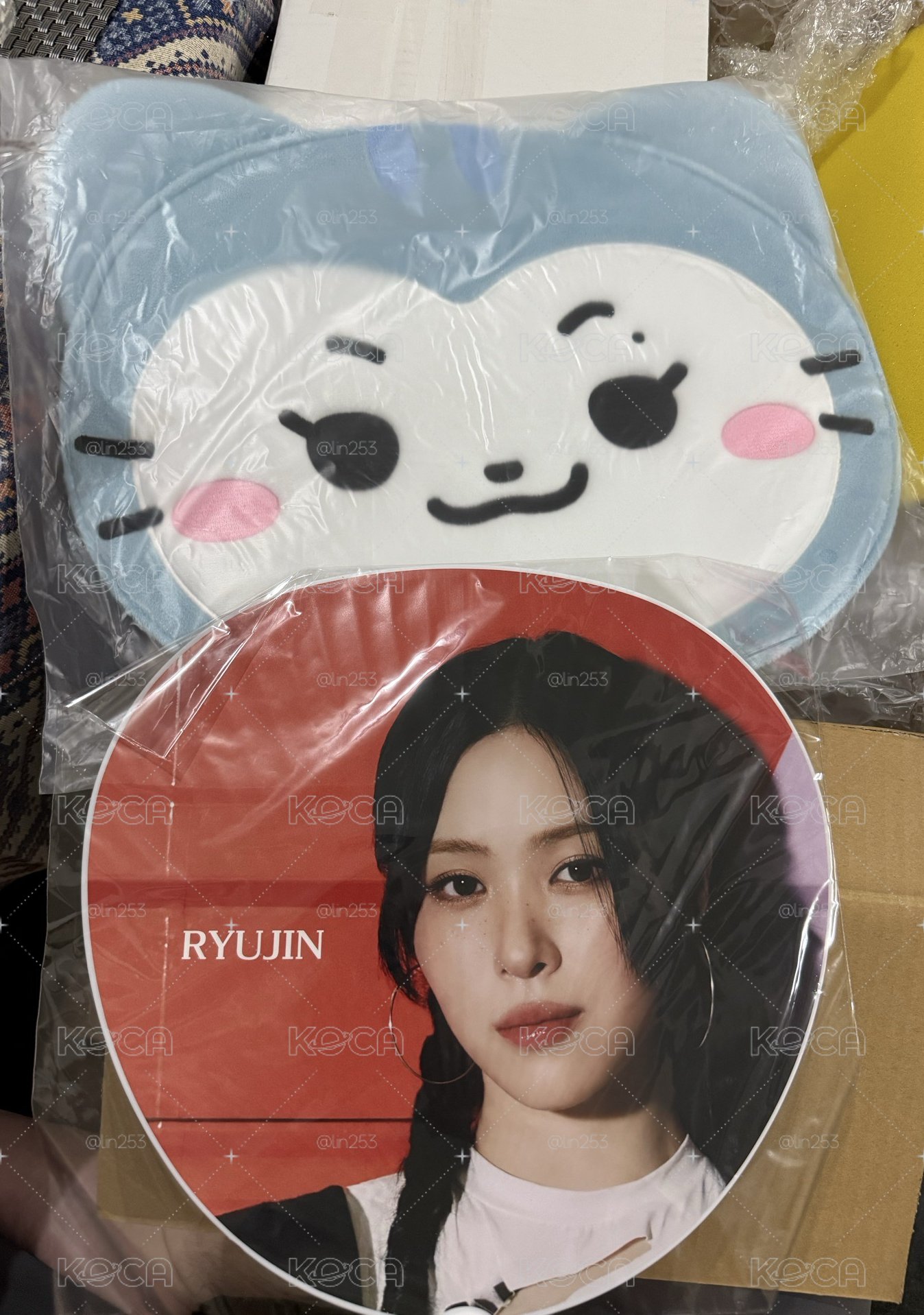 ITZY 留真 扇套+扇子 全新現貨速出