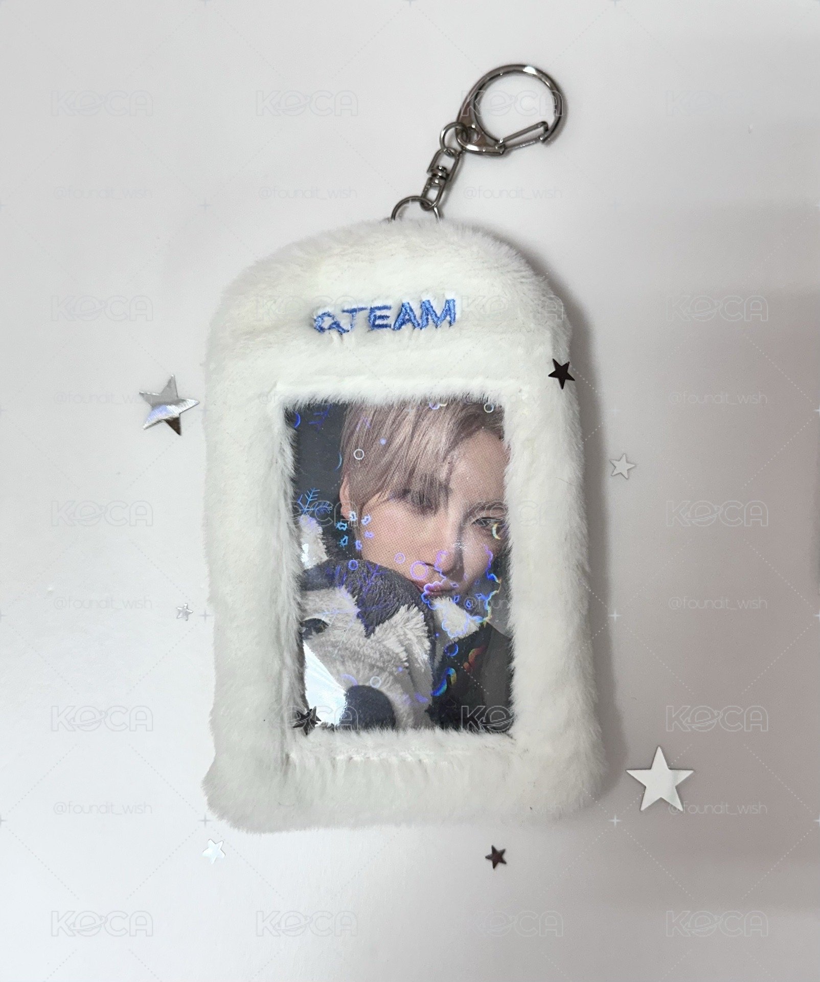 雪明 毛絨絨卡套