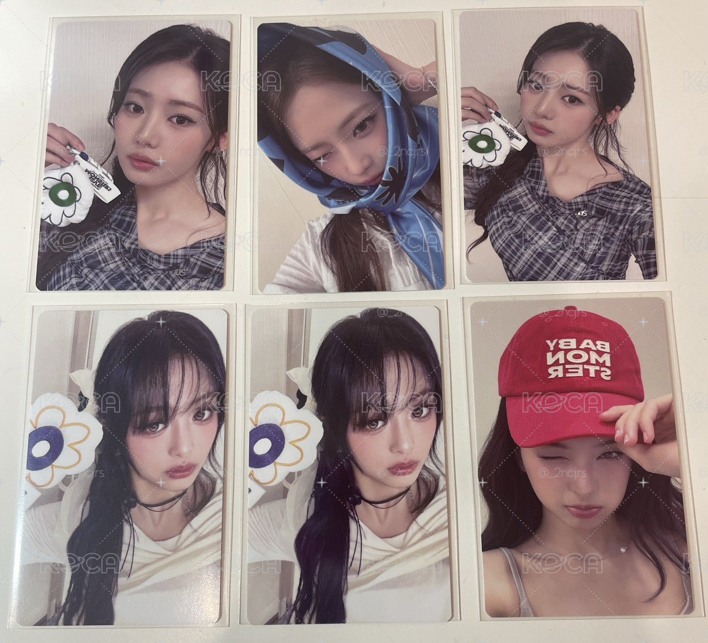 BM thanks MONSTIEZ日本快閃店 隨機卡 Ruka Ahyeon Rora Chiquita