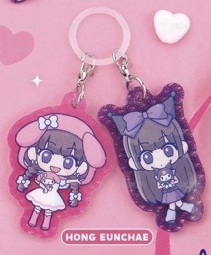 恩採扭蛋吊飾