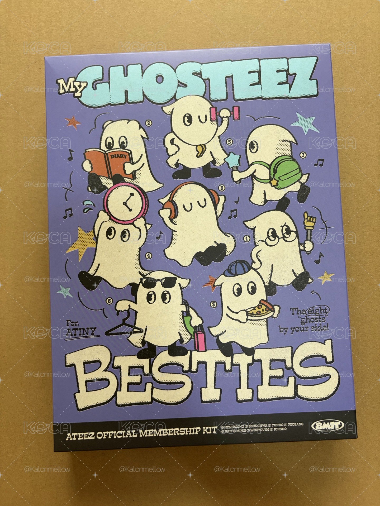 ATEEZ七期會員禮拆售🪜