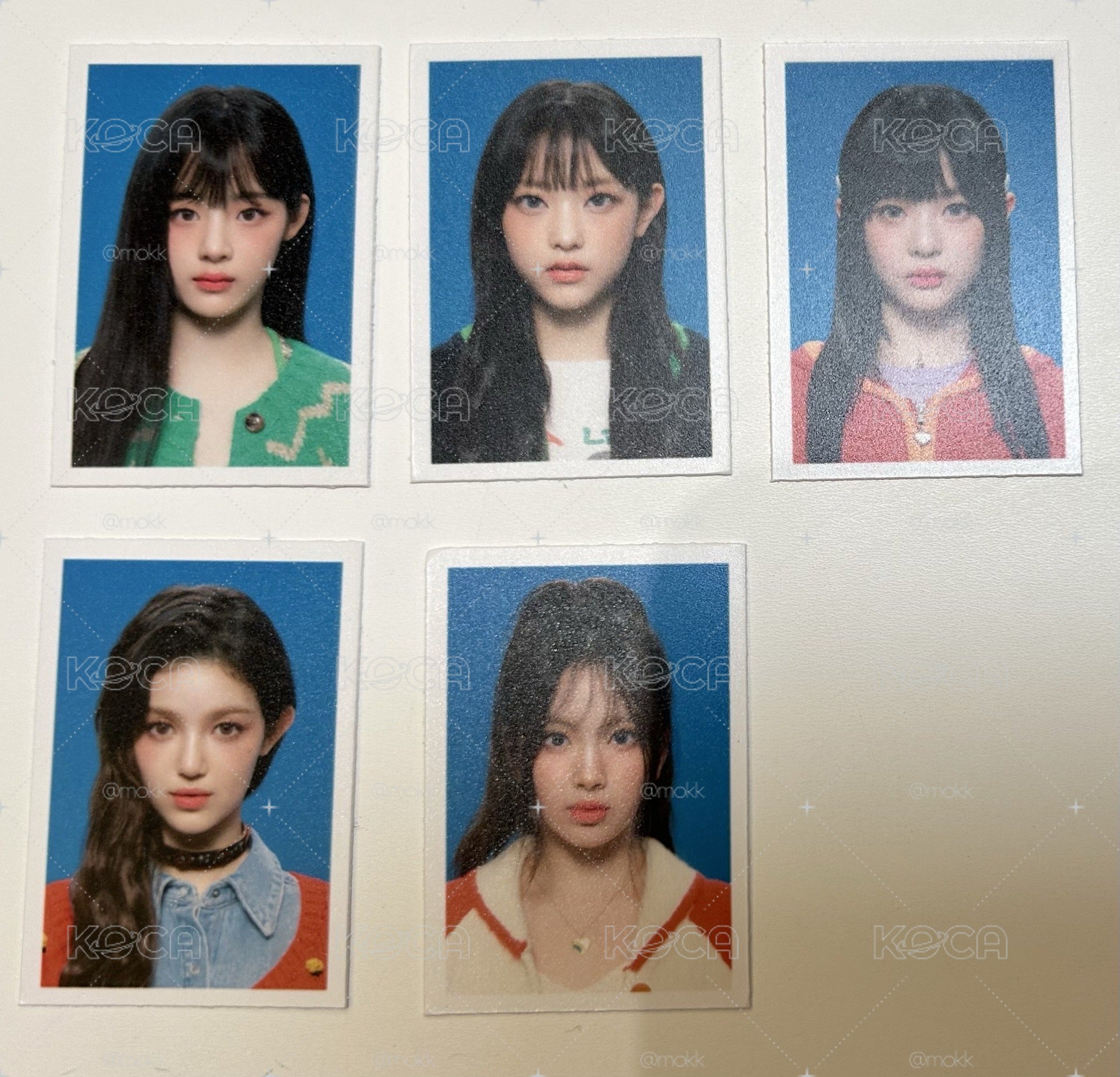 24年曆 證件照一套