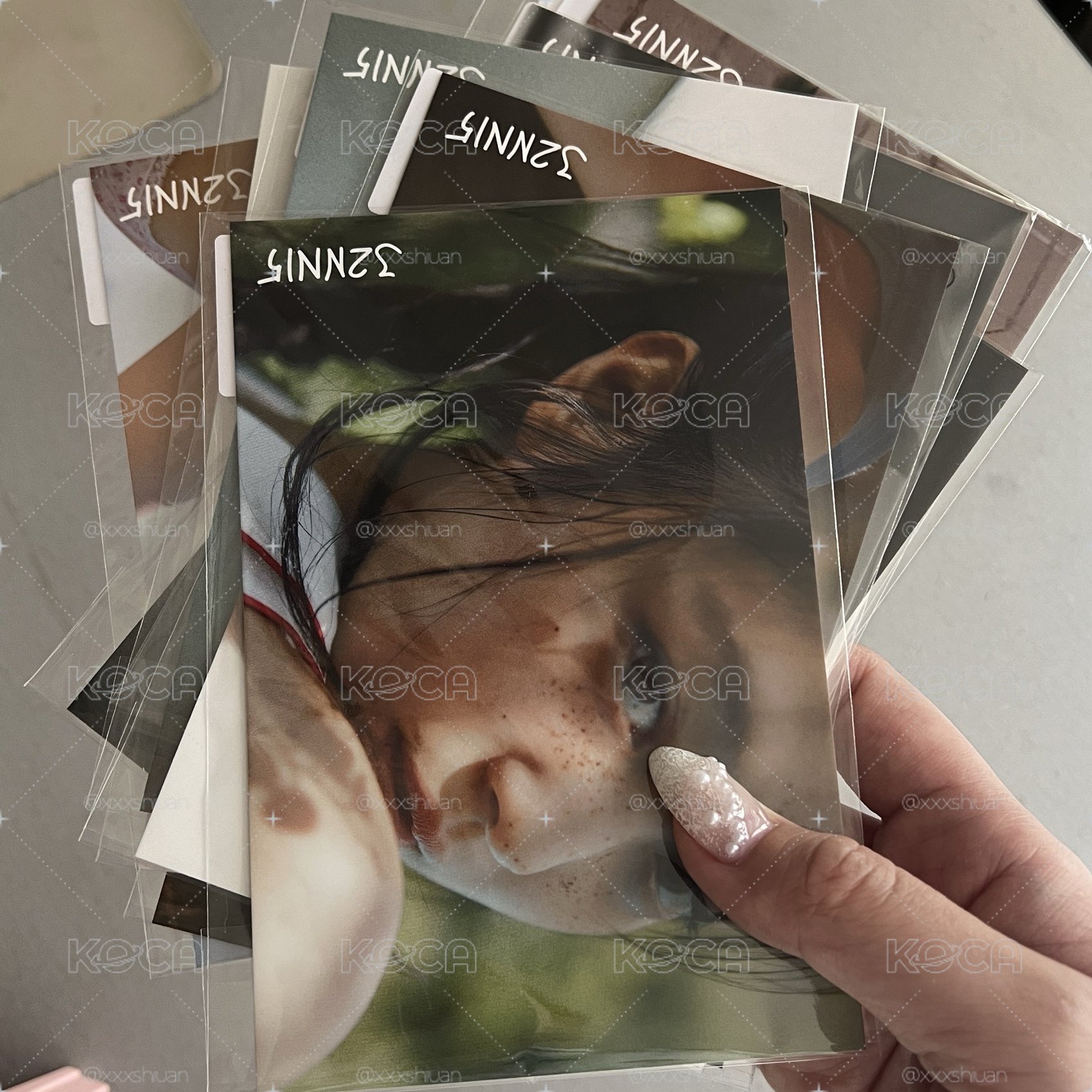 JENNIE 明信片 一套