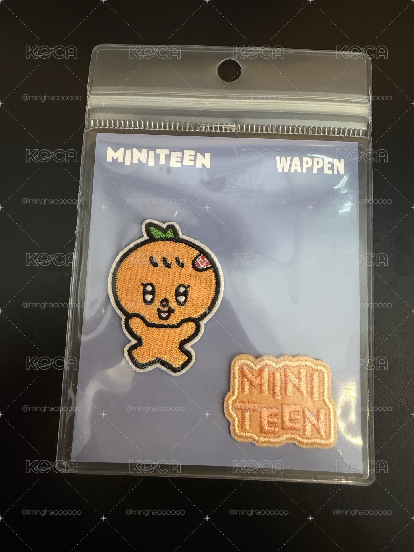 miniteen燙布貼 喆/漢/榮/圓/奎/碩/寛