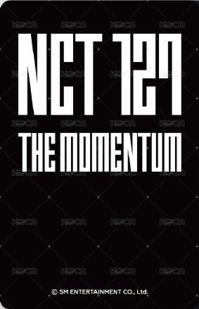 四巡THE MOMENTUM 隨機卡 自拍 背面
