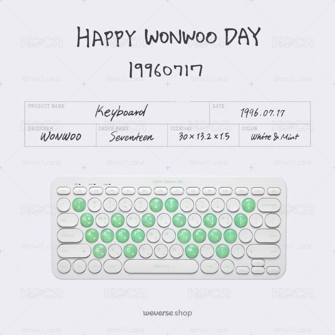 HAPPY WONWOO DAY 生日禮盒ver.5